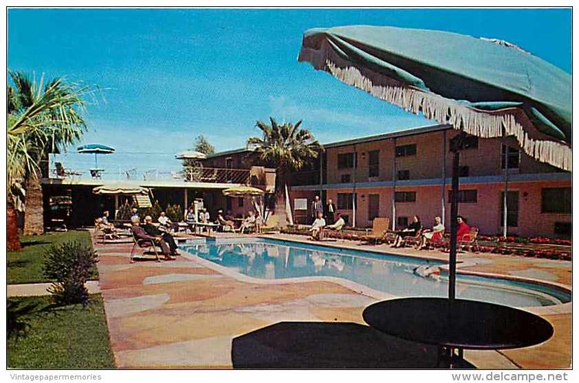 246969-Arizona, Phoenix, Park Central Estates, Swimming Pool, Jim Sexton By Dexter Press No 33781-B - Phönix