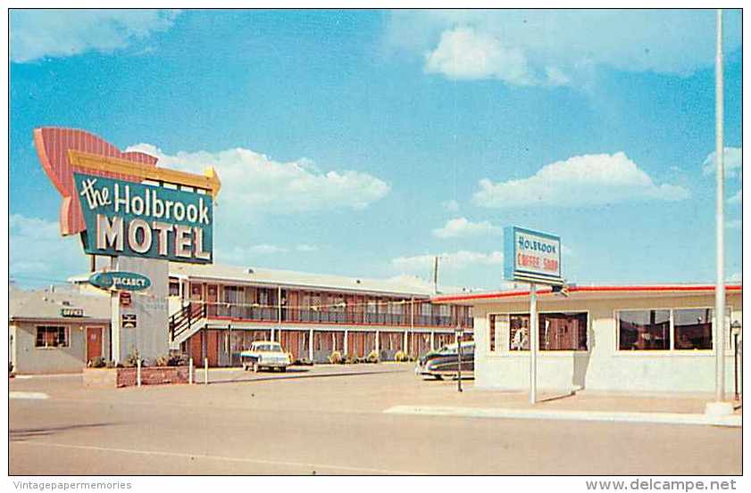 246975-Arizona, Holbrook, Hobrook Motel, Route 66, Jim Sexton By Dexter Press No 22285-B - Phönix