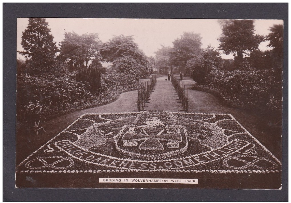 Antique Card,West Park,Wolverhampton,West Midlands, England.Posted With Stamp,J14. - Other & Unclassified