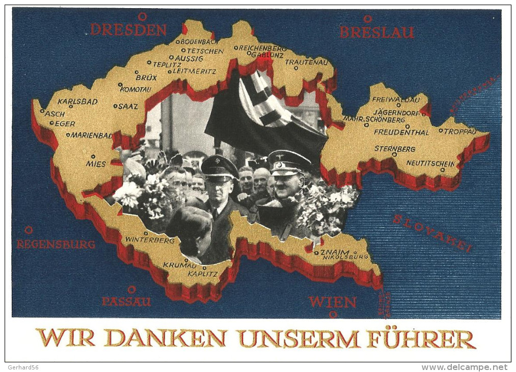Propagandakarte DR Mit SoSt. - Covers & Documents