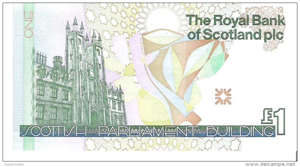 Scotland - Pick 360 - 1 Pound 1999 - Unc - 1 Pound