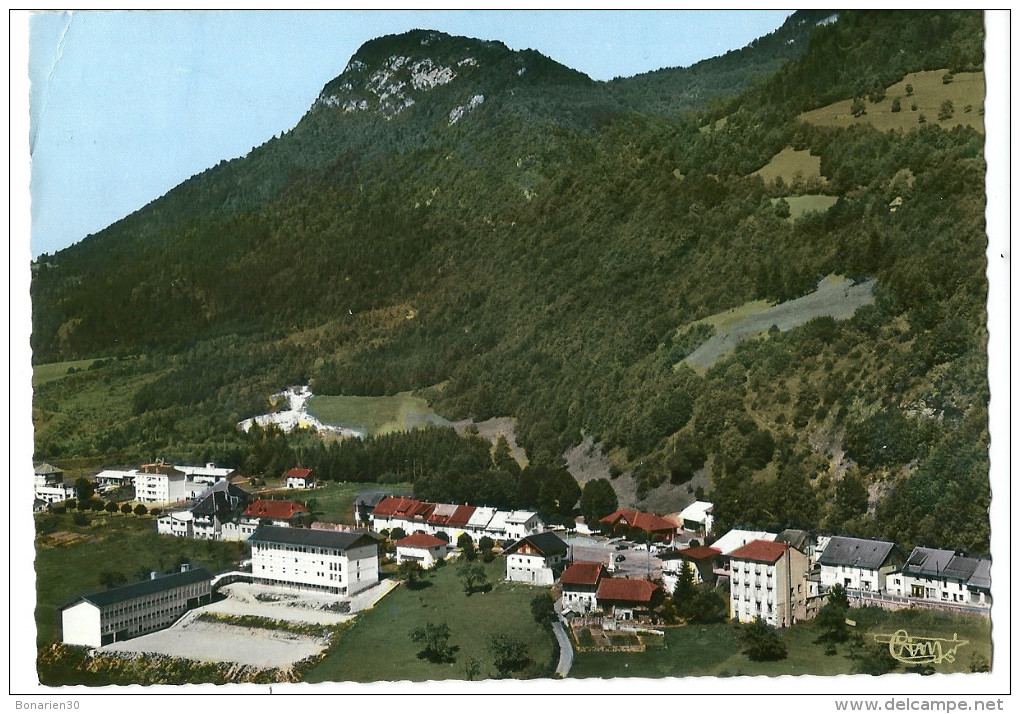 CPSM 73 LE CHATELARD VUE GENERALE AERIENNE LE C.E.G. - Le Chatelard