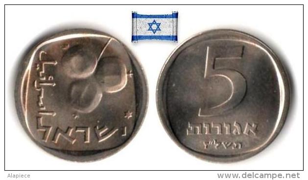 Israël - 5 Agorot 1976 (Special Mint - * - 64,654 Ex.) - Israel