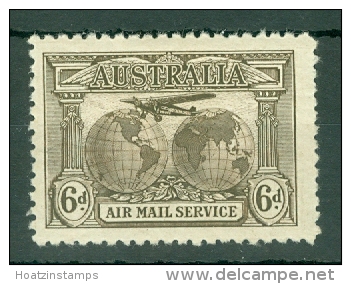 Australia: 1931   Kingsford Smith´s Flights   SG139   6d    [insc. ´Air Mail Service´]    MH - Neufs