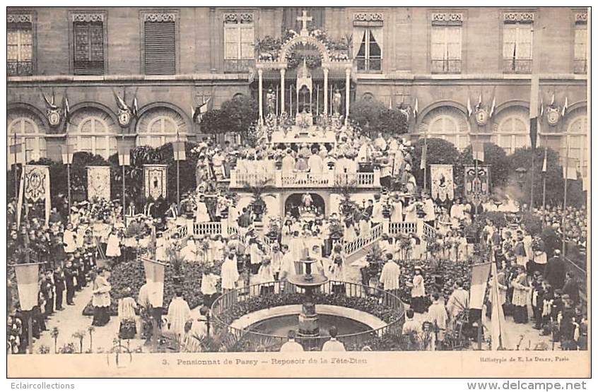 Paris    75016     Procession De Passy. Reposoire - Paris (16)