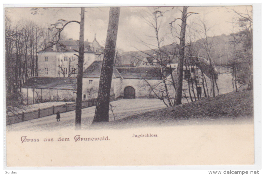 Germany - Berlin - Gruss Aus Grunewald - Jagdschloss - Grunewald