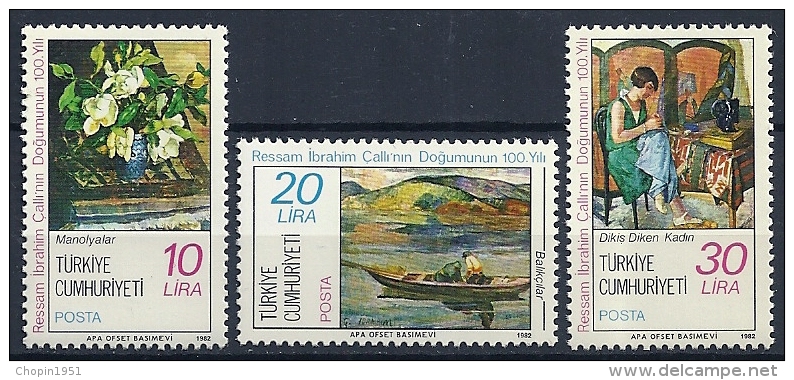 TURQUIE - N° 2358/2360  - NEUFS ** - Unused Stamps