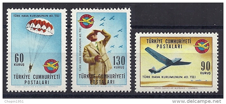 TURQUIE - N° 1718/1720  - NEUFS ** - Unused Stamps