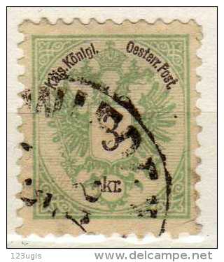 Österreich 1883 Mi 45, Gestempelt, Zähnung 10 [151115XV] - Oblitérés