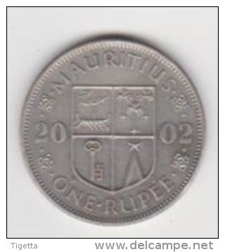 MAURITIUS   1 RUPEE  ANNO 2002 - Mauritius