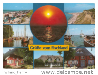 Darß - Mehrbildkarte 3 - Fischland/Darss