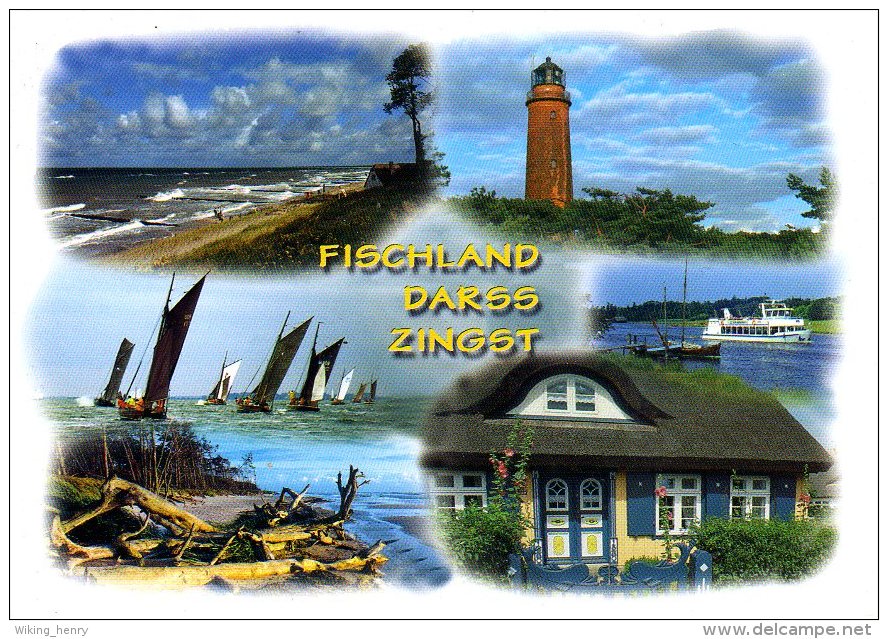 Darß - Mehrbildkarte 5 - Fischland/Darss