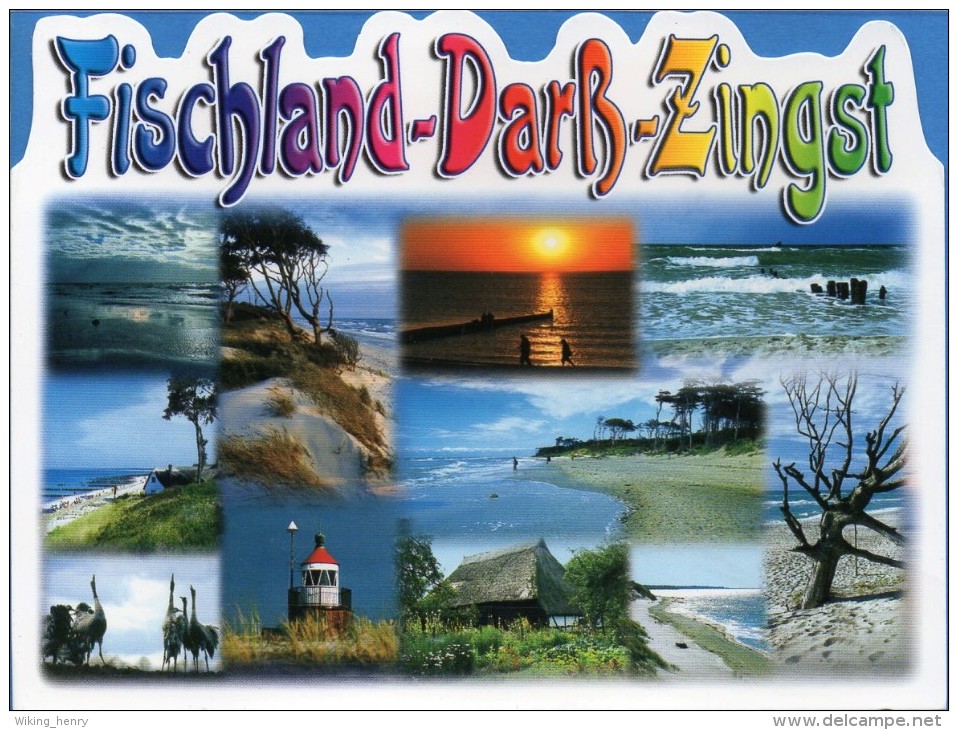 Darß Zingst Fischland - Mehrbildkarte 2 - Fischland/Darss