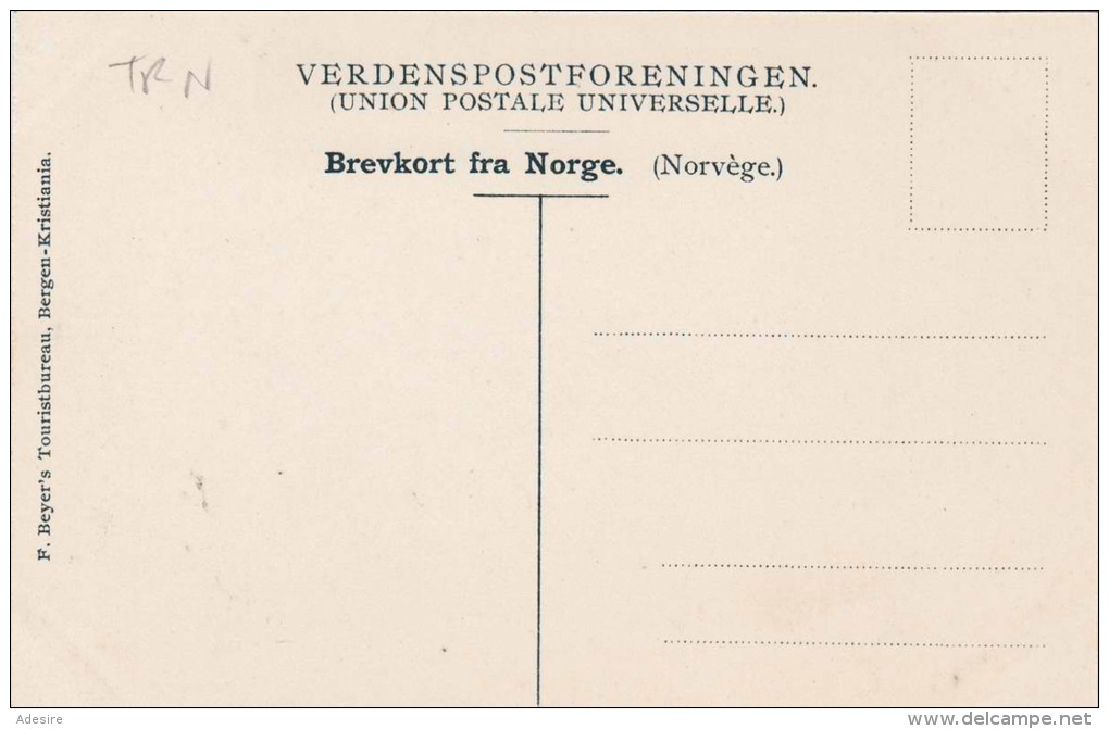 MEROK (Norwegen) - Karte Um 1905 - Norwegen