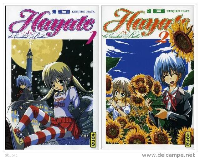 Hayate The Combat Butler T1 + T2 - Kenjiro Hata - Editions Kana - Mangas [french Edition]
