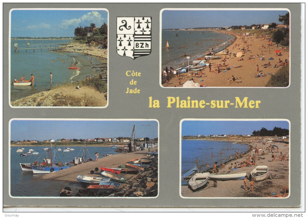 La Plaine Sur Mer Multivues : Plages Cormier Port Giraud Tara Gravette (n°469 Guitteny) - La-Plaine-sur-Mer