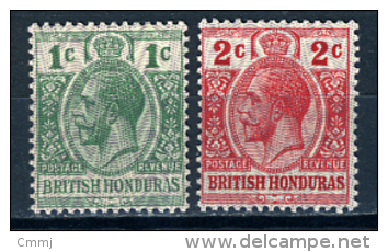 1915 - BRITISH HONDURAS (BELIZE) - Catg. Mi. 76/77 -  NH - (T15112015..) - Honduras Britannique (...-1970)