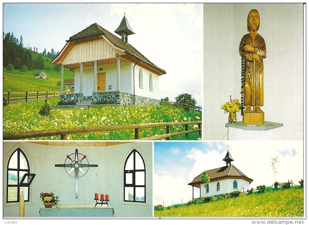 Kaltbrunn - Bruder Klausen Kapelle  (4 Bilder)         Ca. 1980 - Kaltbrunn