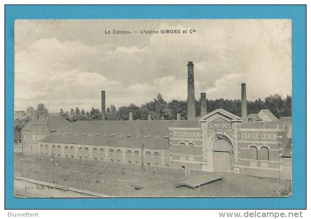 CPA L'Usine SIMONS Et CIE - LE CATEAU 59 - Le Cateau