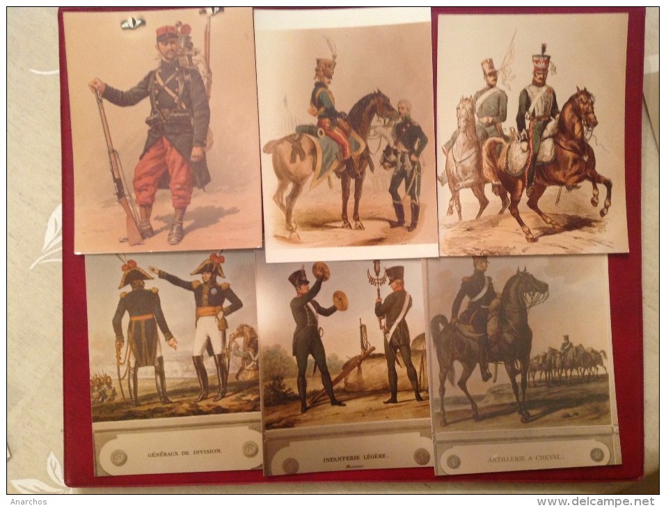 22 Photos 14x10 Cm D'uniformes Et Costumes Militaires General Regiment Infanterie Artillerie - Other & Unclassified