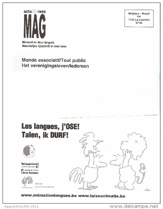 051 - actuAPress MAG  N° 1139 - 2007-12 - MENSUEL EN 2 LANGUES -- ANGLAIS - NEERLANDAIS  +  CD AUDIO