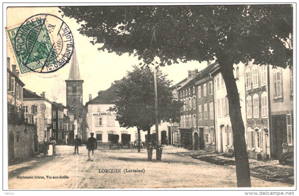 Carte Postale Ancienne De LORQUIN - Lorquin