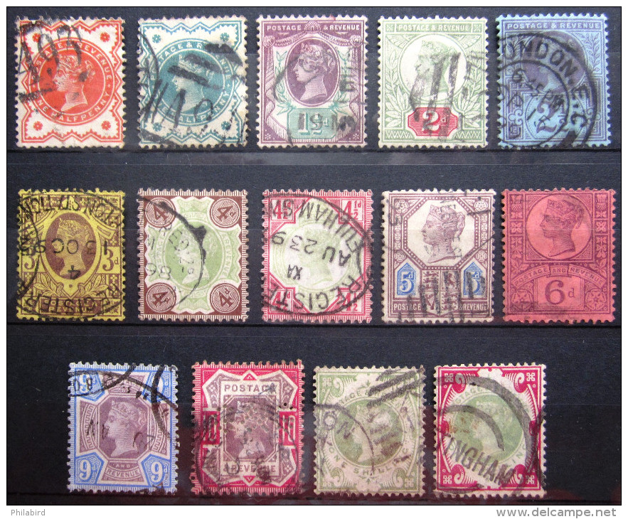 GRANDE-BRETAGNE            N° 91/104          OBLITERE - Used Stamps