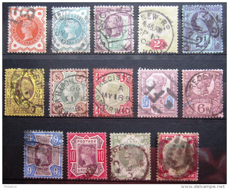 GRANDE-BRETAGNE            N° 91/104          OBLITERE - Used Stamps