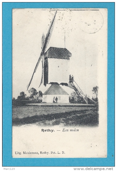 RETIE-RETHY: MOLEN-MOULIN-MEULEMAN-MET VOLK - Retie