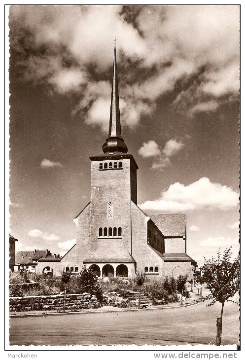 SAINT-VITH - Sankt Vith (4780) : L'église - Die Kirche. CPSM. - Saint-Vith - Sankt Vith