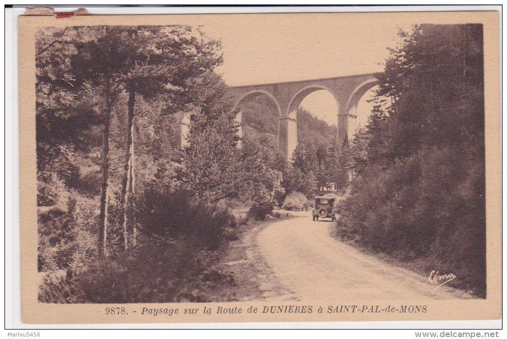 Paysage Sur La Route De DUNIERES à SAINT -PAL-DE-MONS. 9878 - Sonstige & Ohne Zuordnung