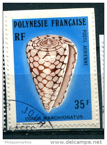 Polynésie Française 1977 - Poste Aérienne YT 116 (o) Sur Fragment - Used Stamps