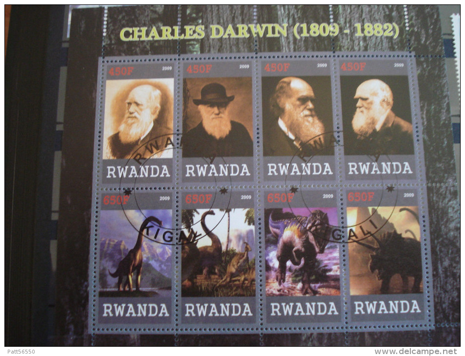 Rwanda Bloc Darwin Obl - Autres & Non Classés