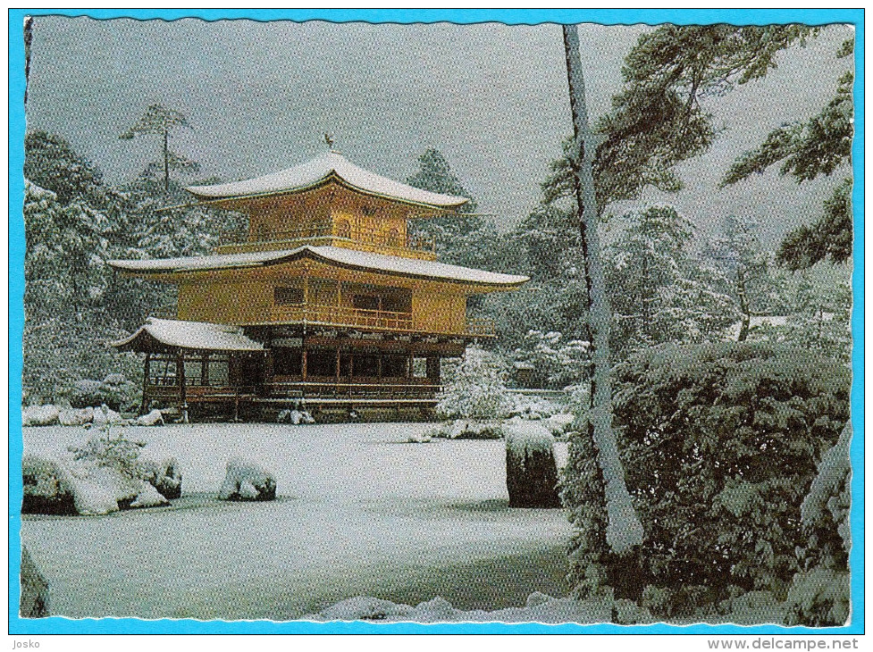 SNOWY VIEW OF THE KINKAKUJI TEMPLE - KYOTO ( Japan ) * Not Travelled - Kyoto