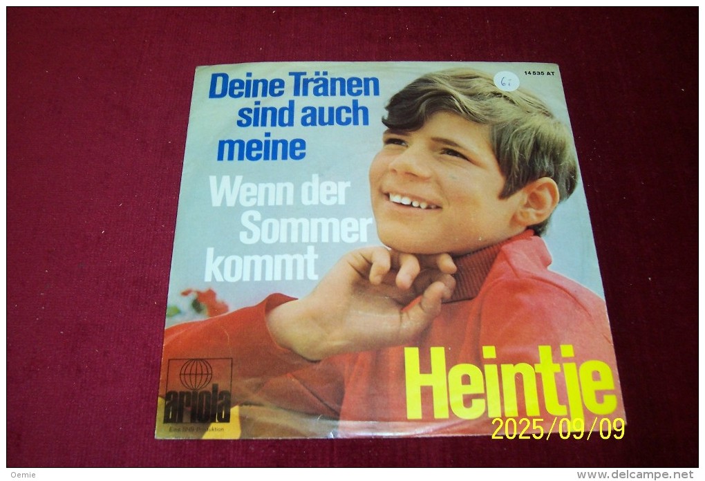 HEINTJE   °  DEINE TRANEN SIND AUCH MEINE - Sonstige - Deutsche Musik