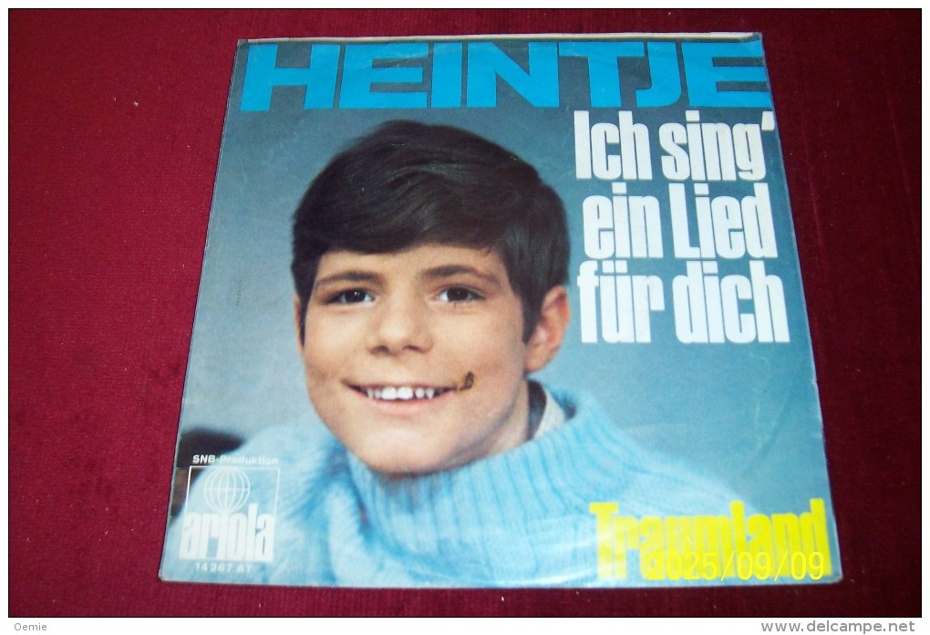 HEINTJE   °  ICH SING EIN LIED FUR DICH - Sonstige - Deutsche Musik