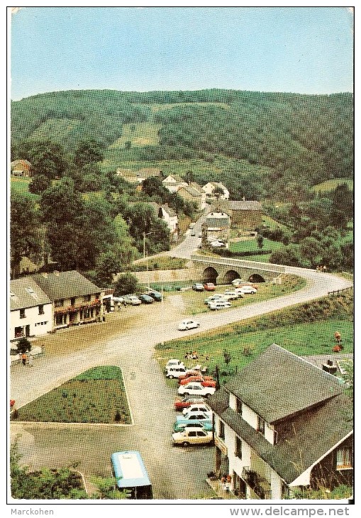 Burg-Reuland - OUREN (4790) : Panorama Du Village Et De La Rivière. CPSM Très Rare. - Burg-Reuland