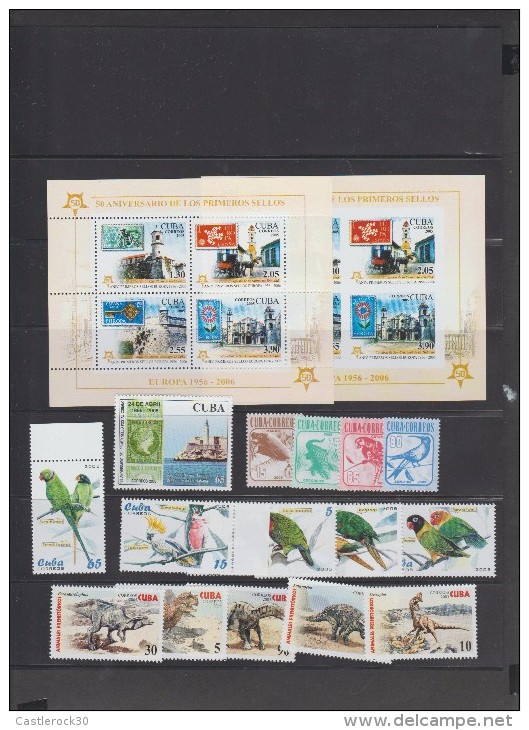 O) 2005 CUBA-CARIBE, FULL YEAR, STAMPS MNH - Années Complètes