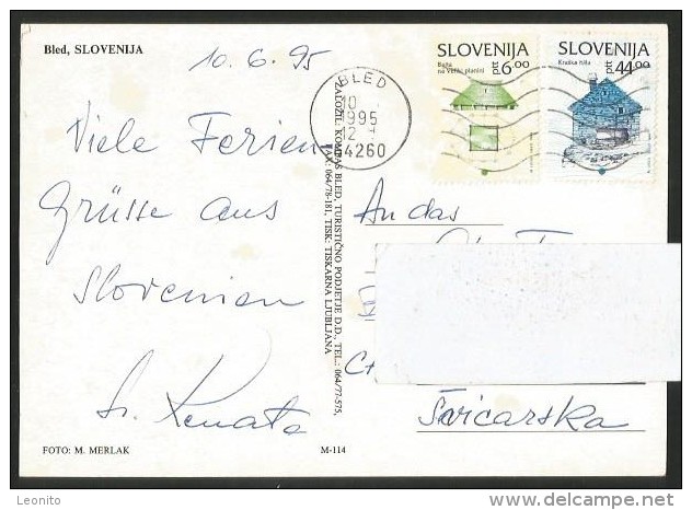 SLOVENIJA Slovenia Bled Veldes Feldes 1995 - Slovenia