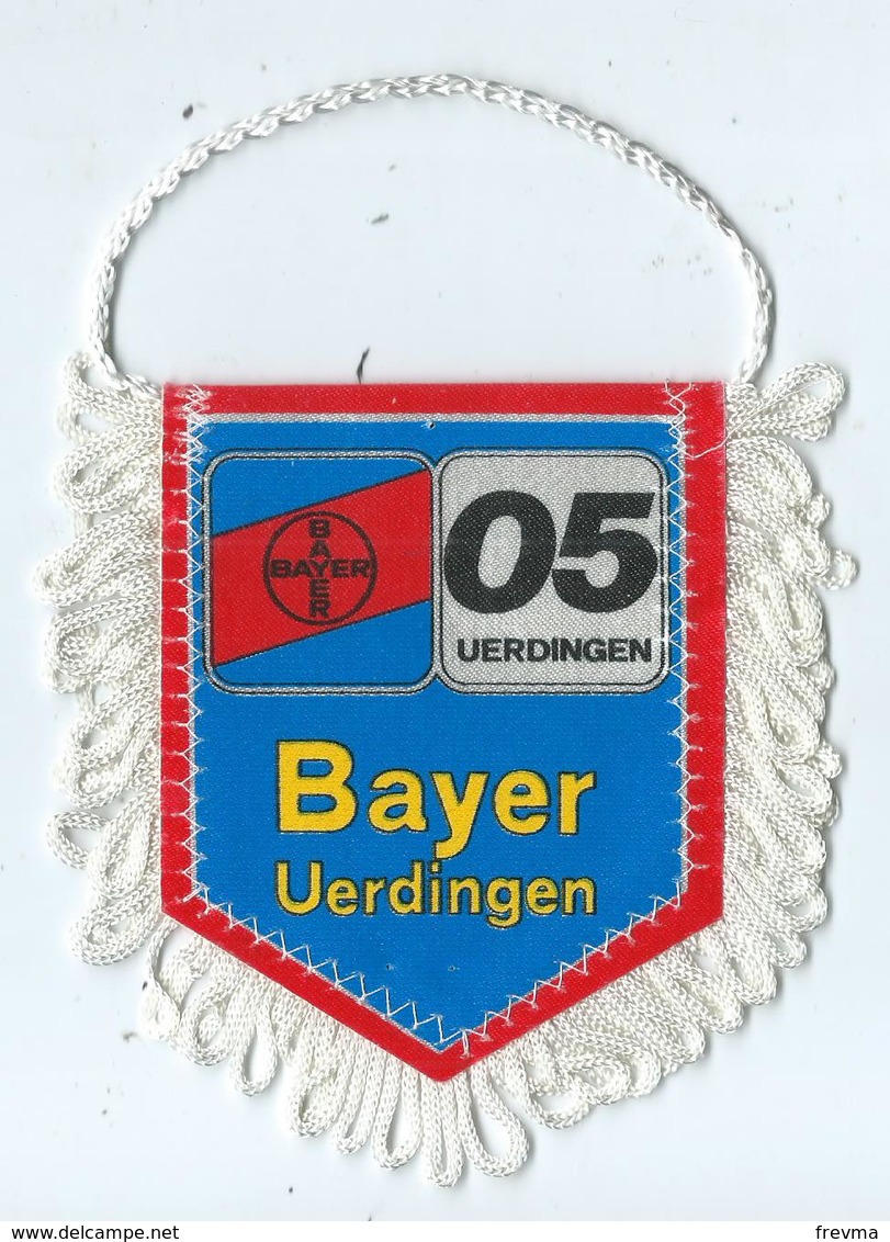 Fanion Football L'équipe De Bayer Uerdingen - Habillement, Souvenirs & Autres