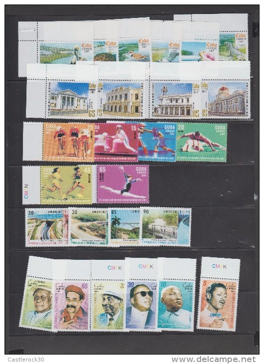 O) 2007 CUBA-CARIBE, FULL YEAR, STAMPS MNH - Années Complètes