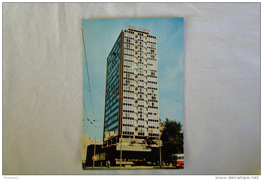 Serbia Beograd Hotel Slavija Stamp 1964   A 65 - Serbie