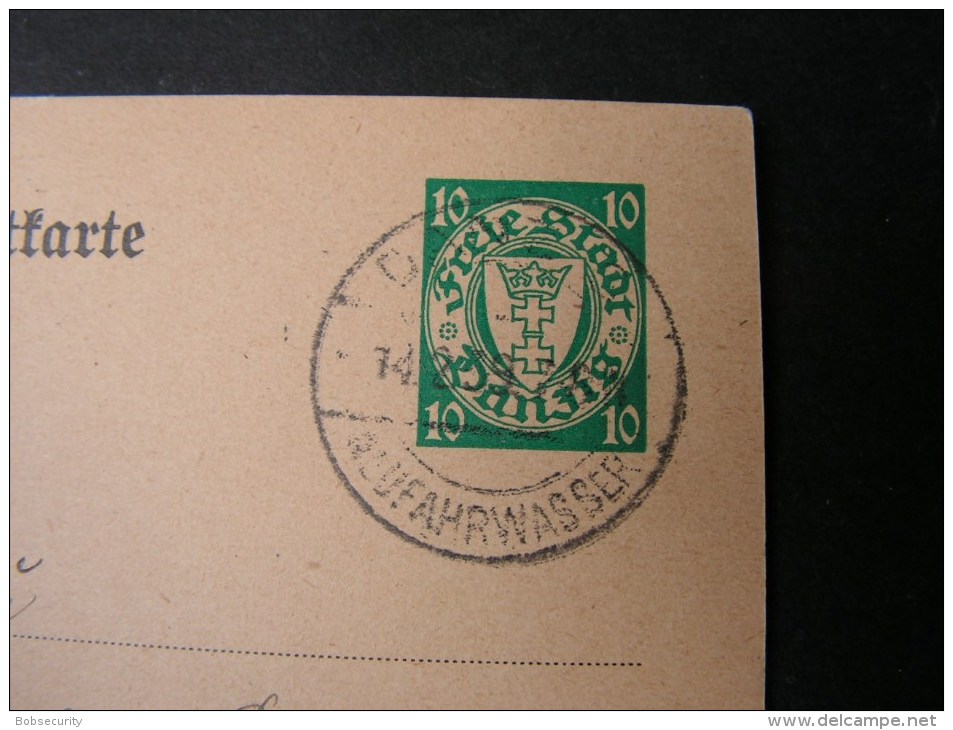 == Danzig Bildkarte  56 Marienkirche Danzig  1939 - Postal  Stationery