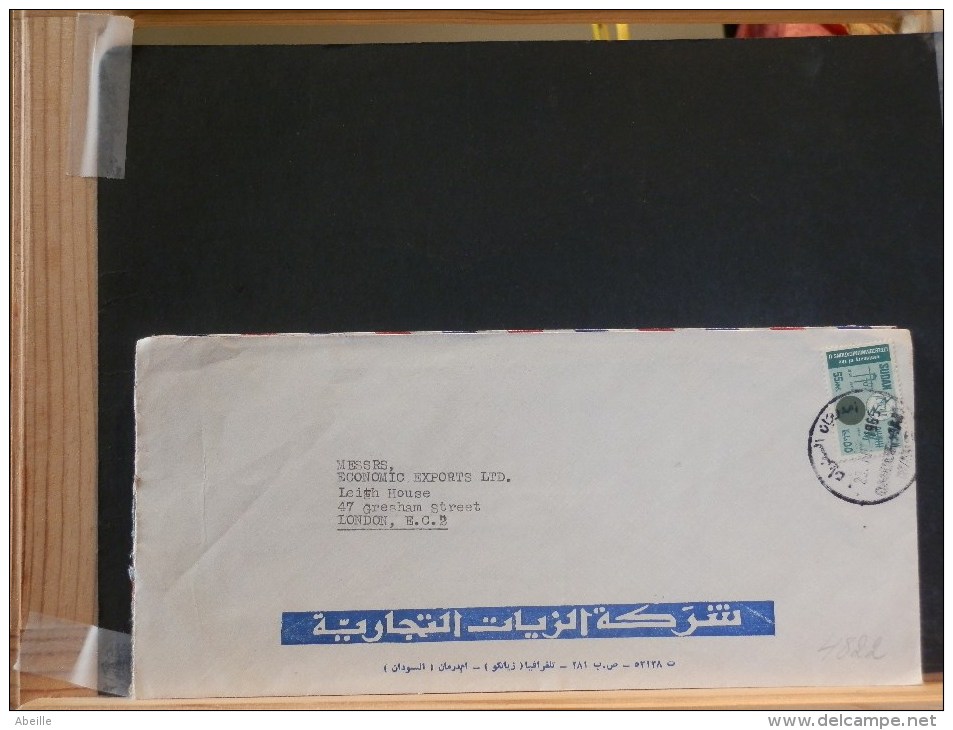 A4822  LETTER TO ENGLAND - Soudan (1954-...)