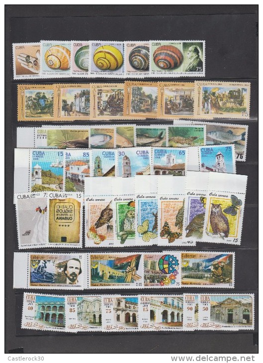 O) 2008 CUBA-CARIBE, FULL YEAR, STAMPS MNH - Années Complètes