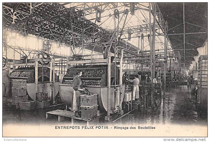 Pantin    93   Entrepôts Félix Potin. Rincage Des Bouteilles - Pantin
