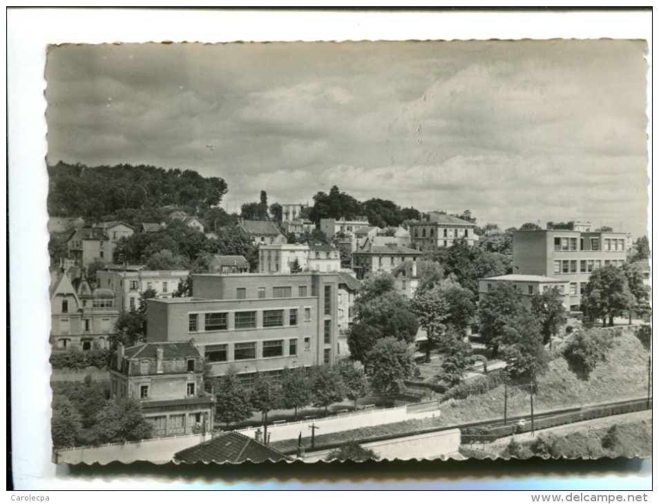 CP _ SURESNES (92) College Moderne De Jeunes Filles Ensemble Des Batiments Et Du Jardin - Suresnes