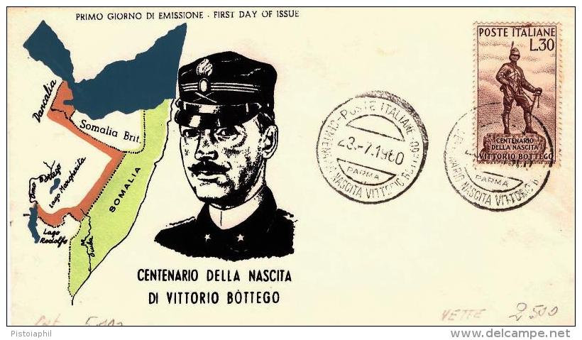 Fdc Service: BOTTEGO 1960; No Viaggiata; AS_Parma - FDC