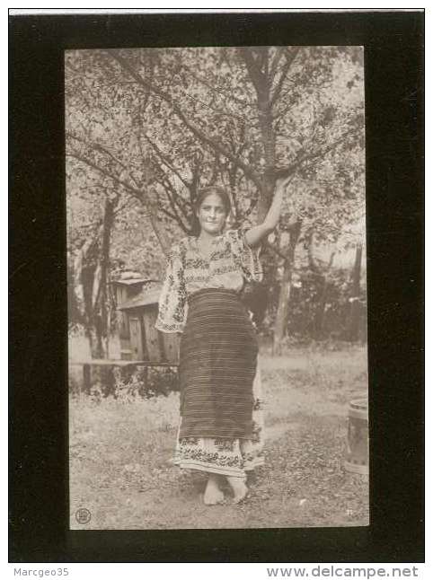 Roumanie Costume De Femme  édit. A. Bellu Cartea Romaneasca Autre Vue - Roumanie