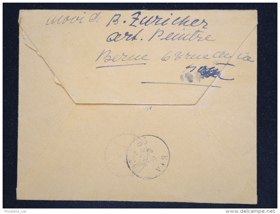 SUISSE - Enveloppe En Recommandée Pour La France En 1931 - A Voir - Lot P12567 - Briefe U. Dokumente